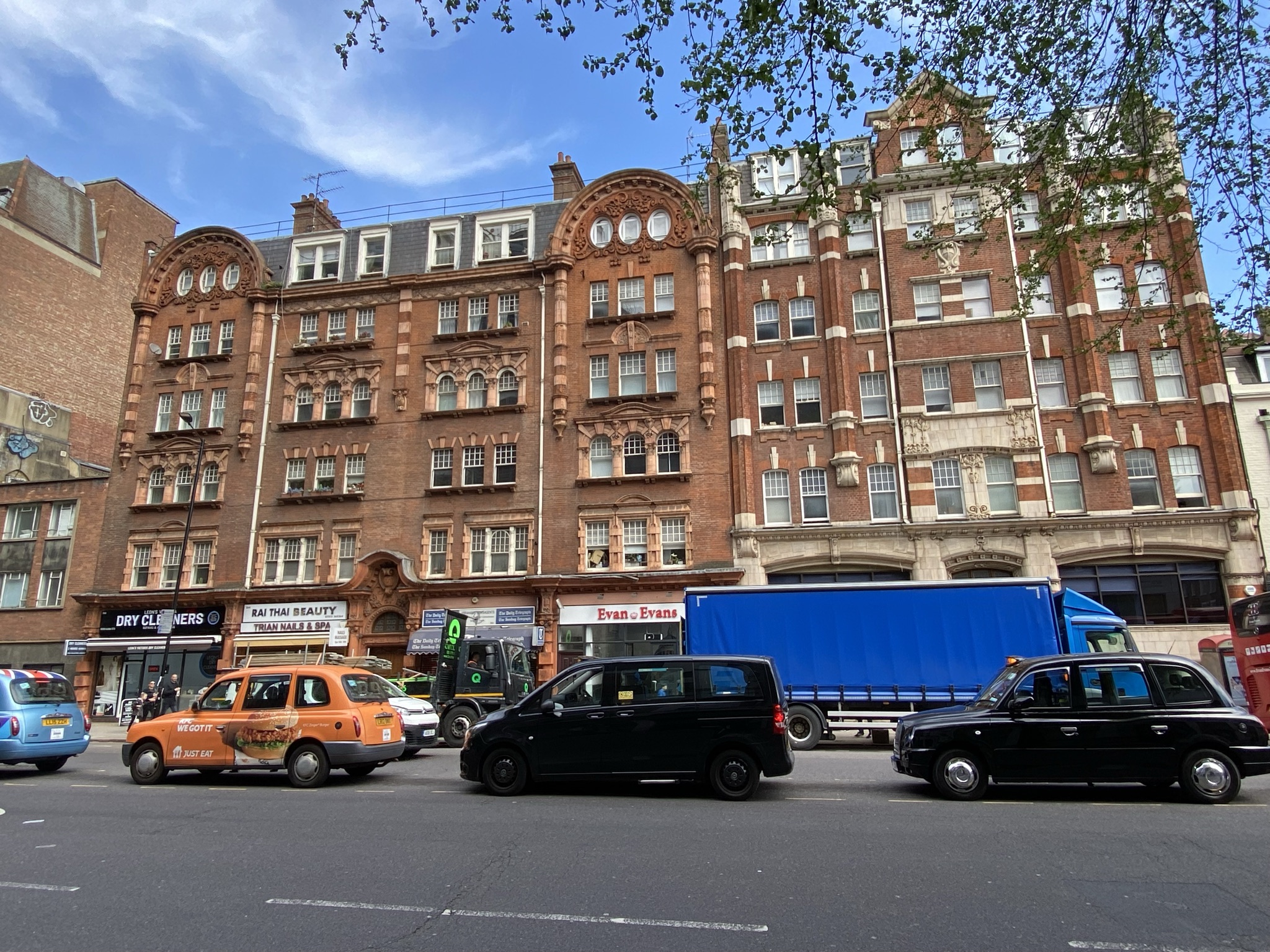 Cathedral Mansions and Ashley Mansions, Vauxhall Bridge Road, London, SW1